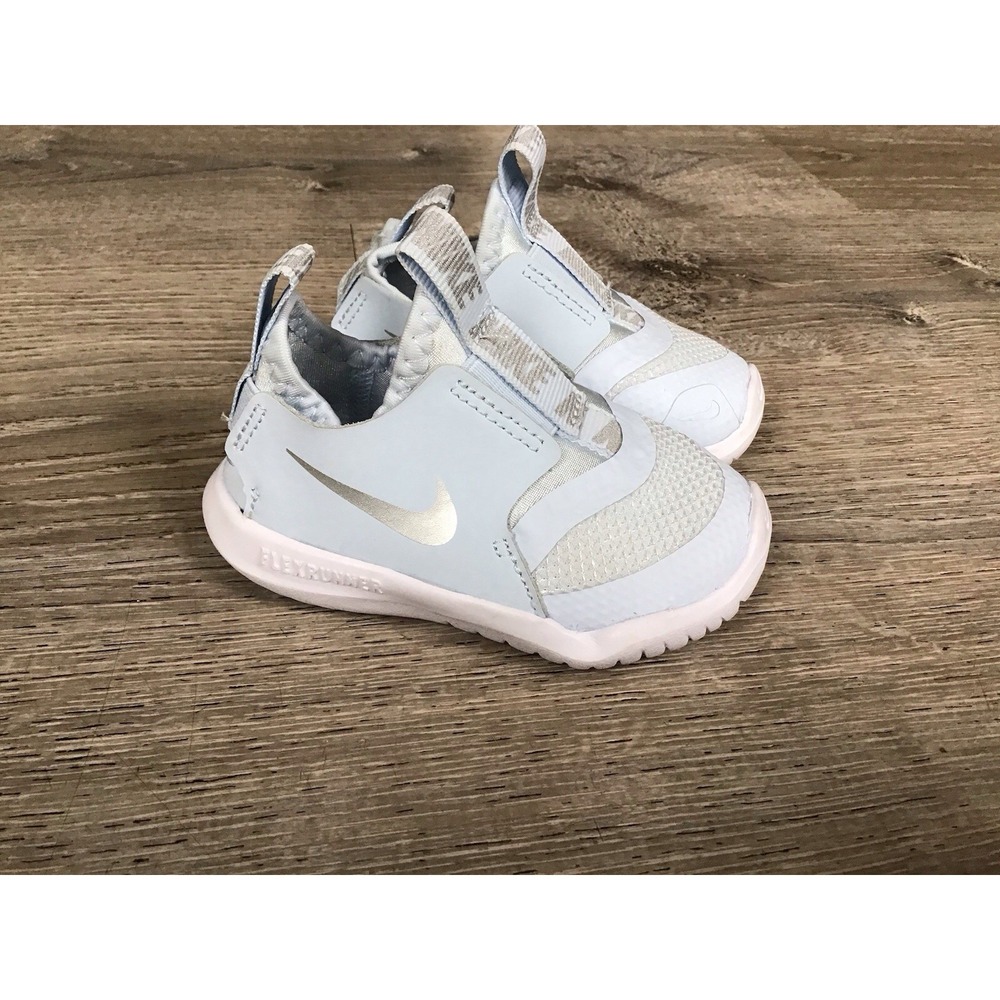 Nike Flex Runner Toddler Size 4C Athletic Sneaker Mesh Multicolor AT4665-402